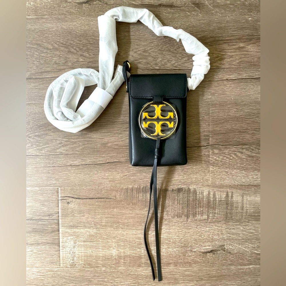 Tory Burch | Miller Metal Phone Crossbody | Black